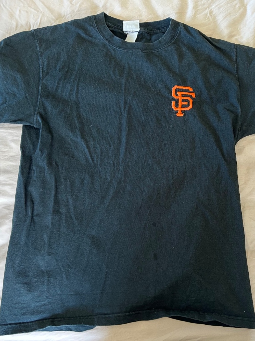 Vintage giants shirt embroidered